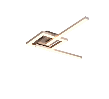 Viale LED ceiling lamp brushed steel — R67303107