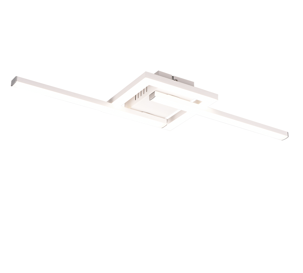 Viale LED ceiling lamp matt white 4000K — R67303131