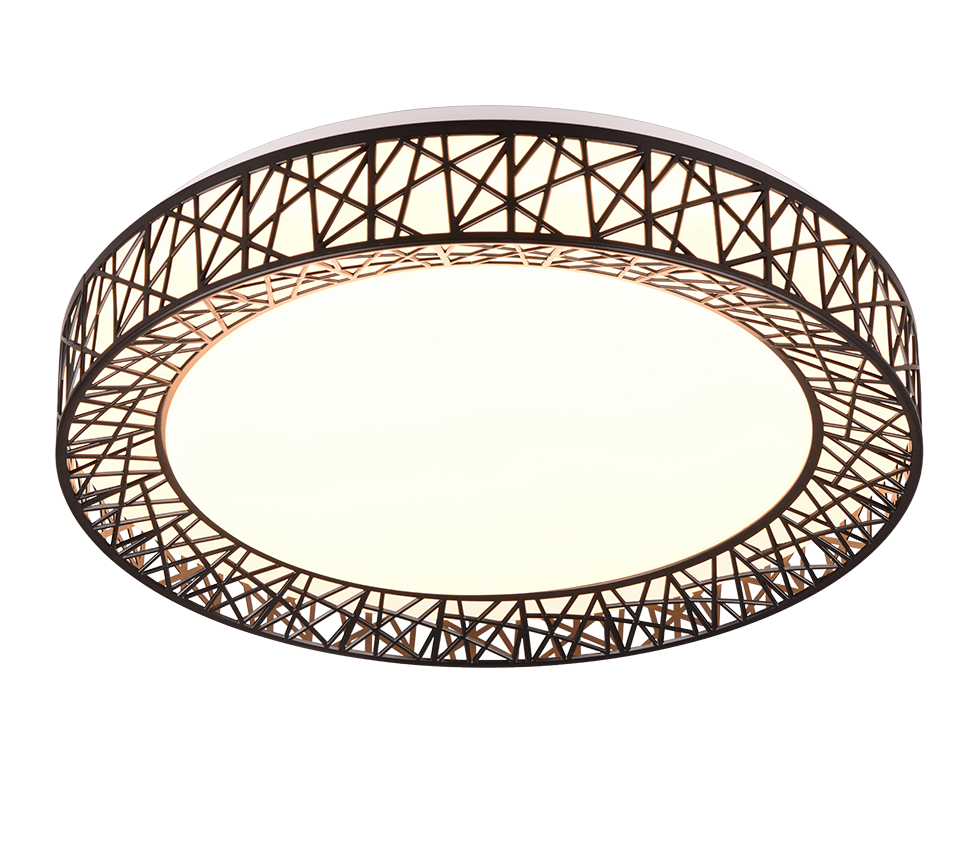Cluster LED ceiling lamp black — R67321102