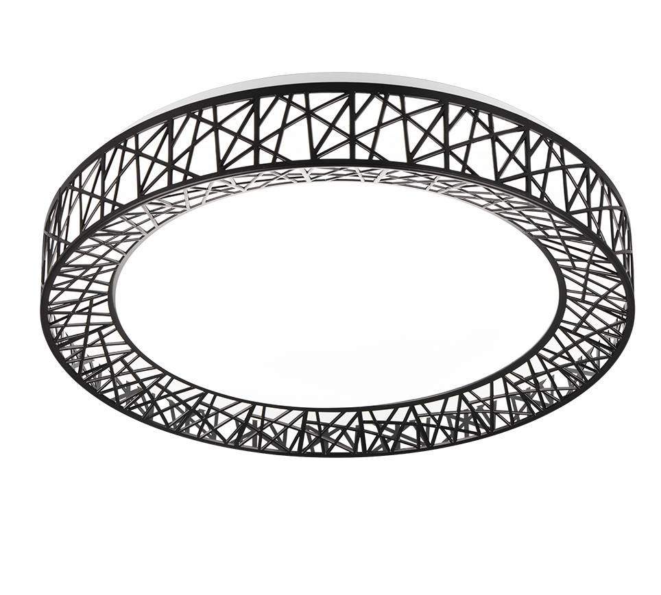 Cluster LED ceiling lamp black — R67321102