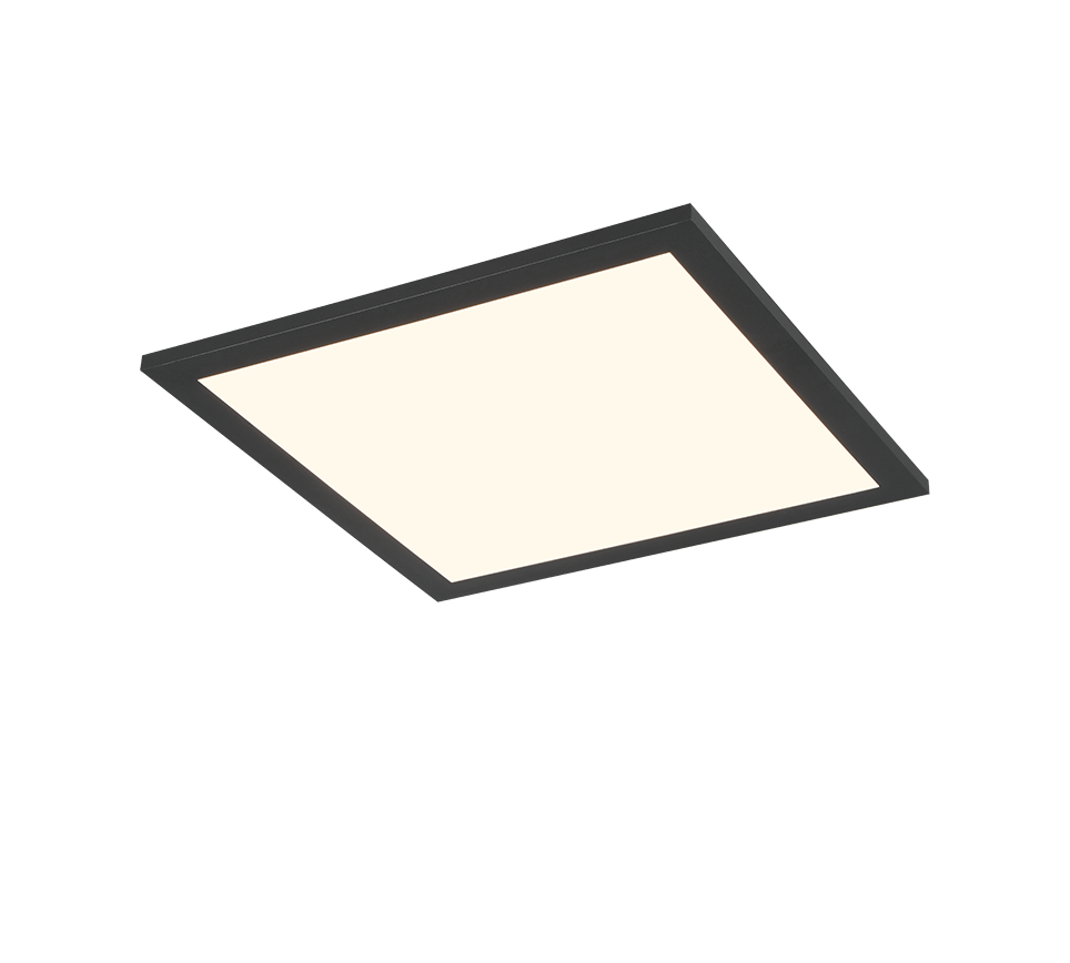 Beta LED ceiling lamp 29 cm matt black RGBW — R67663032