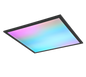 Beta LED ceiling lamp 44 cm matt black RGBW — R67664532