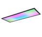 Beta LED ceiling lamp 80 cm matt black RGBW — R67668032