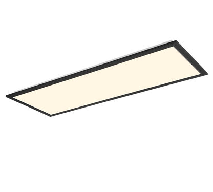 Beta LED ceiling lamp 80 cm matt black RGBW — R67668032