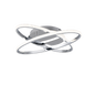 Lane LED ceiling lamp chrome/crystal effect 4000K — R67802106