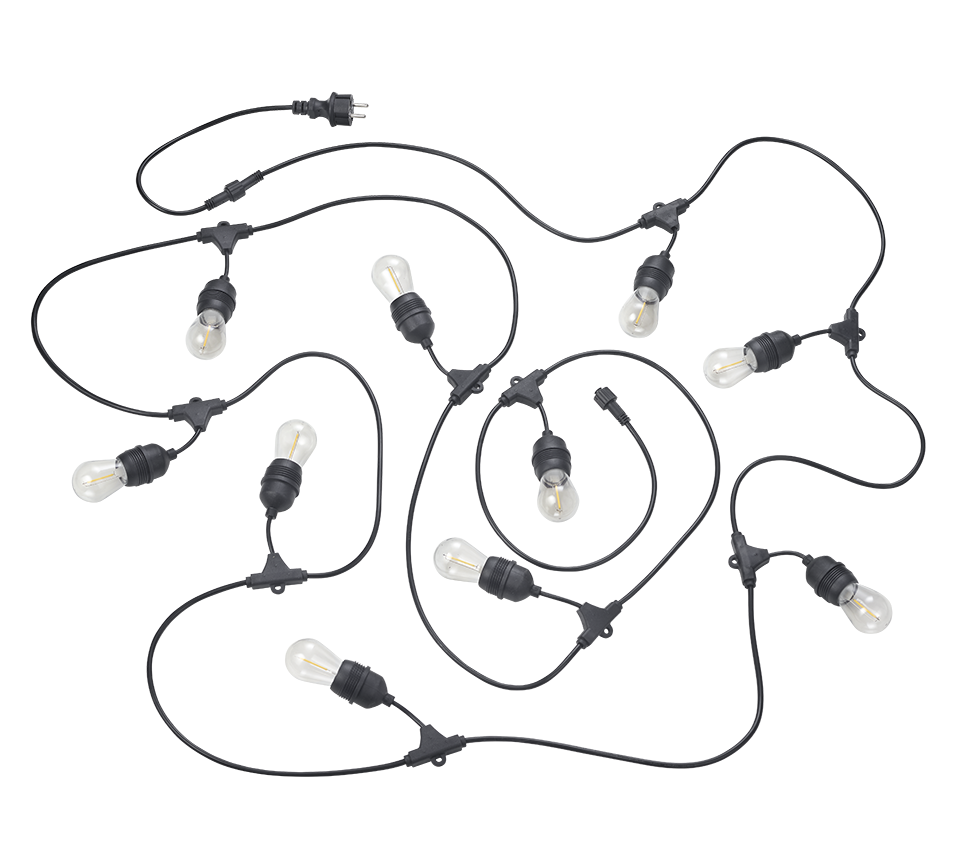 Chain LED light chain 6m black — R74771132