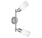 Mars spotlight 2-pc E14 brushed steel — R80012007