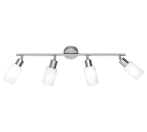 Mars spotlight 4-pc E14 brushed steel — R80014007