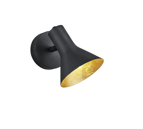 Nina spotlight 1-pc E14 black — R80161002