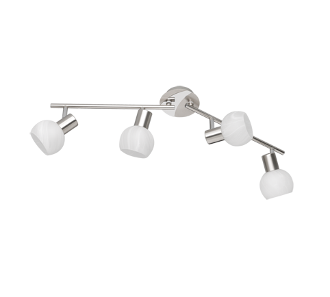 Antibes spotlight 4-pc E14 brushed steel — R80174007