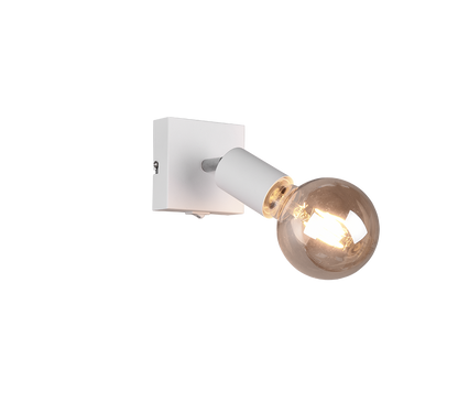 Vannes spotlight 1-pc E27 matt white — R80181731