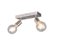 Vannes spotlight 2-pc E27 brushed steel — R80182007