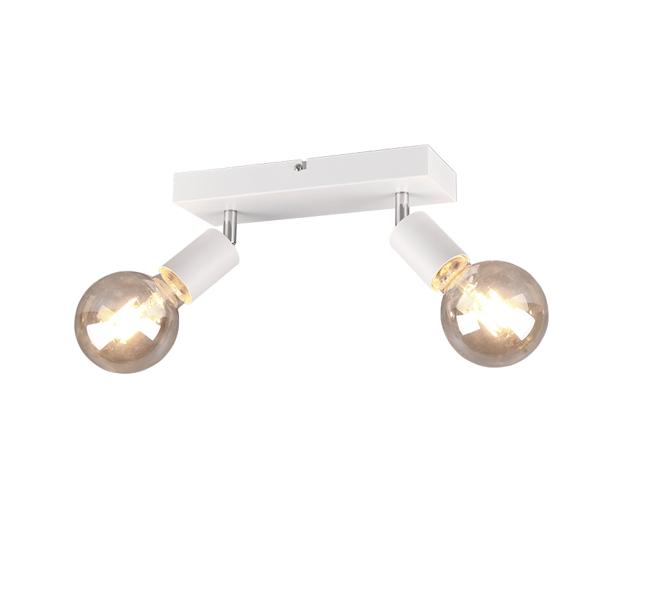 Vannes spotlight 2-pc E27 matt white — R80182031