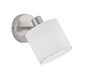 Tommy spotlight 1-pc E14 brushed steel/white — R80331001