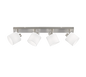 Tommy spotlight 4-pc E14 brushed steel/white — R80334001