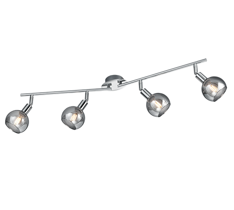 Brest spotlight 4-pc E14 chrome — R80594006