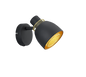 Punch spotlight 1-pc E14 matt black/gold — R80811032