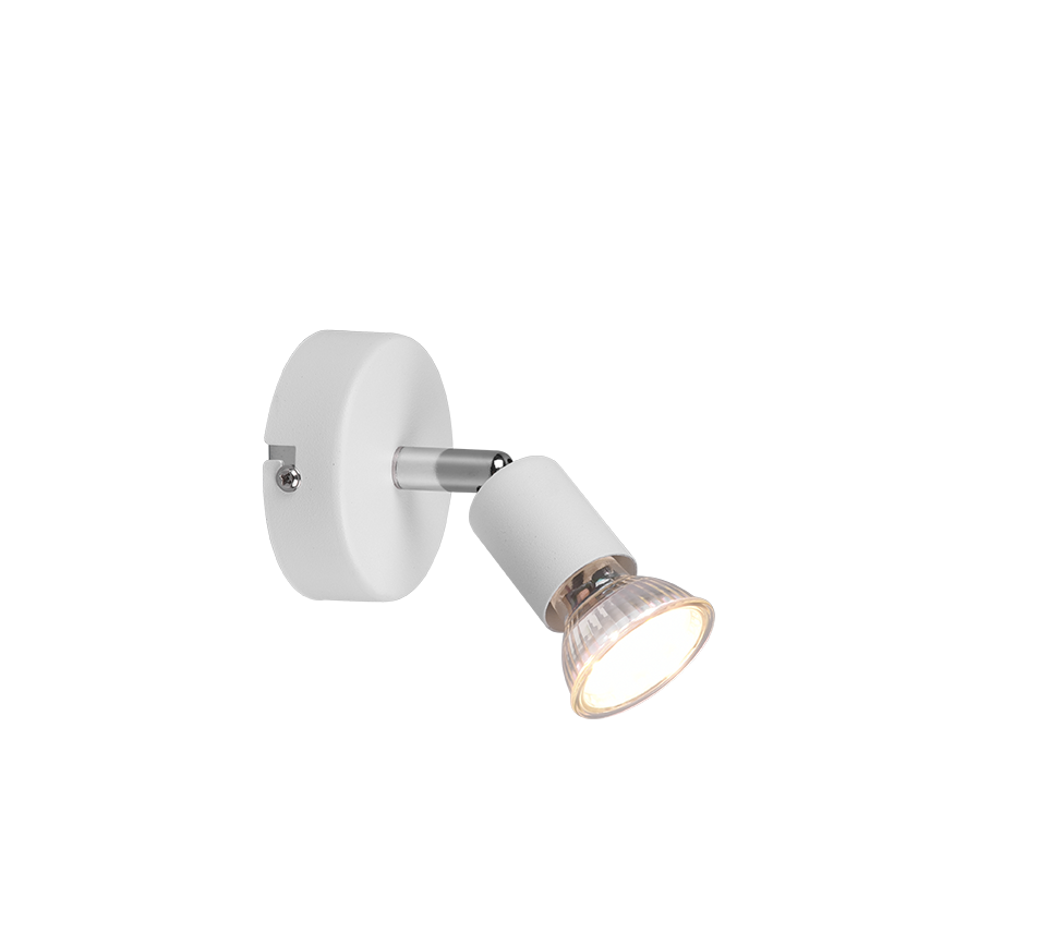 Paris spotlight 1-pc GU10 matt white — R80911031