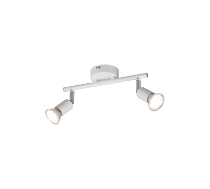 Paris spotlight 2-pc GU10 matt white — R80912031