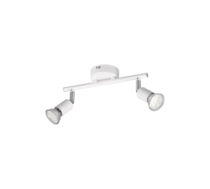 Paris spotlight 2-pc GU10 matt white — R80912031
