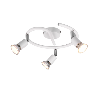 Paris spotlight 3-pc GU10 matt white — R80913931