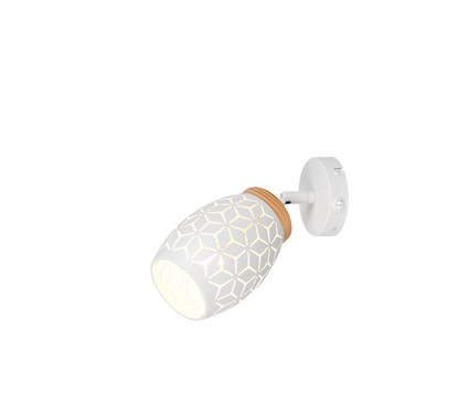 Bidar spotlight 1-pc E14 matt white — R81571731