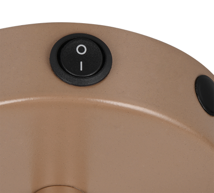 Bidar spotlight 1-pc E14 coffee brown — R81571765
