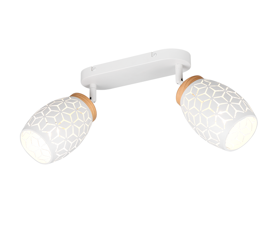 Bidar spotlight 2-pc E14 matt white — R81572031