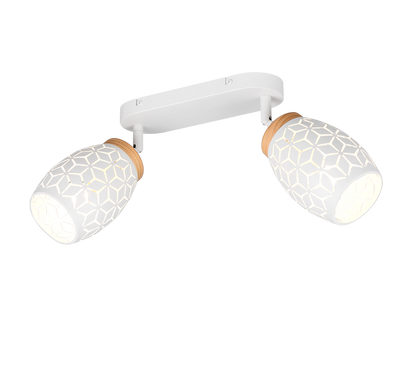 Bidar spotlight 2-pc E14 matt white — R81572031