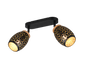Bidar spotlight 2-pc E14 matt black/gold — R81572080