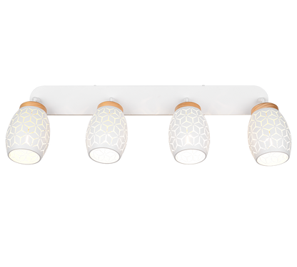 Bidar spotlight 4-pc E14 matt white — R81574031