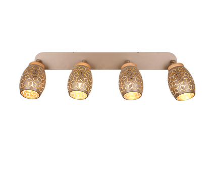 Bidar spotlight 4-pc E14 coffee brown — R81574065