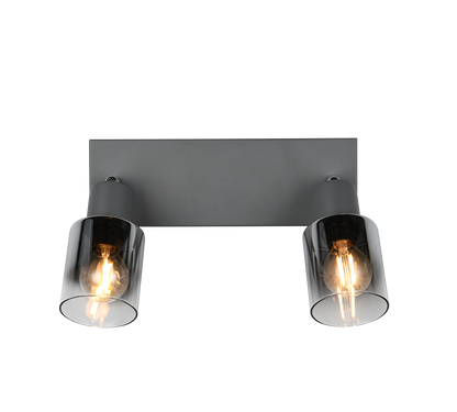 Cadiz spot 2-pc E14 anthracite/chrome plated — R81782042