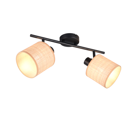 Aimee spot 2-pc E14 natural color/bast — R81852036