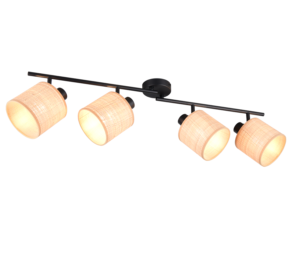 Aimee spot 4-pc E14 natural color/bast — R81854036