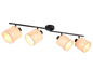 Aimee spot 4-pc E14 natural color/bast — R81854036