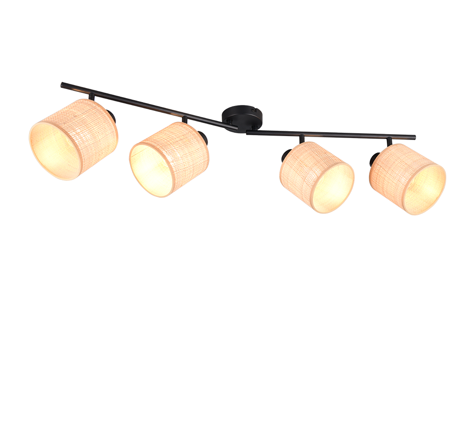 Aimee spot 4-pc E14 natural color/bast — R81854036
