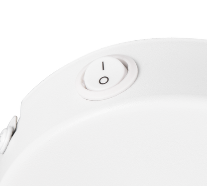 Valentin spot 1-pc E14 matt white/gold/wood — R81921731