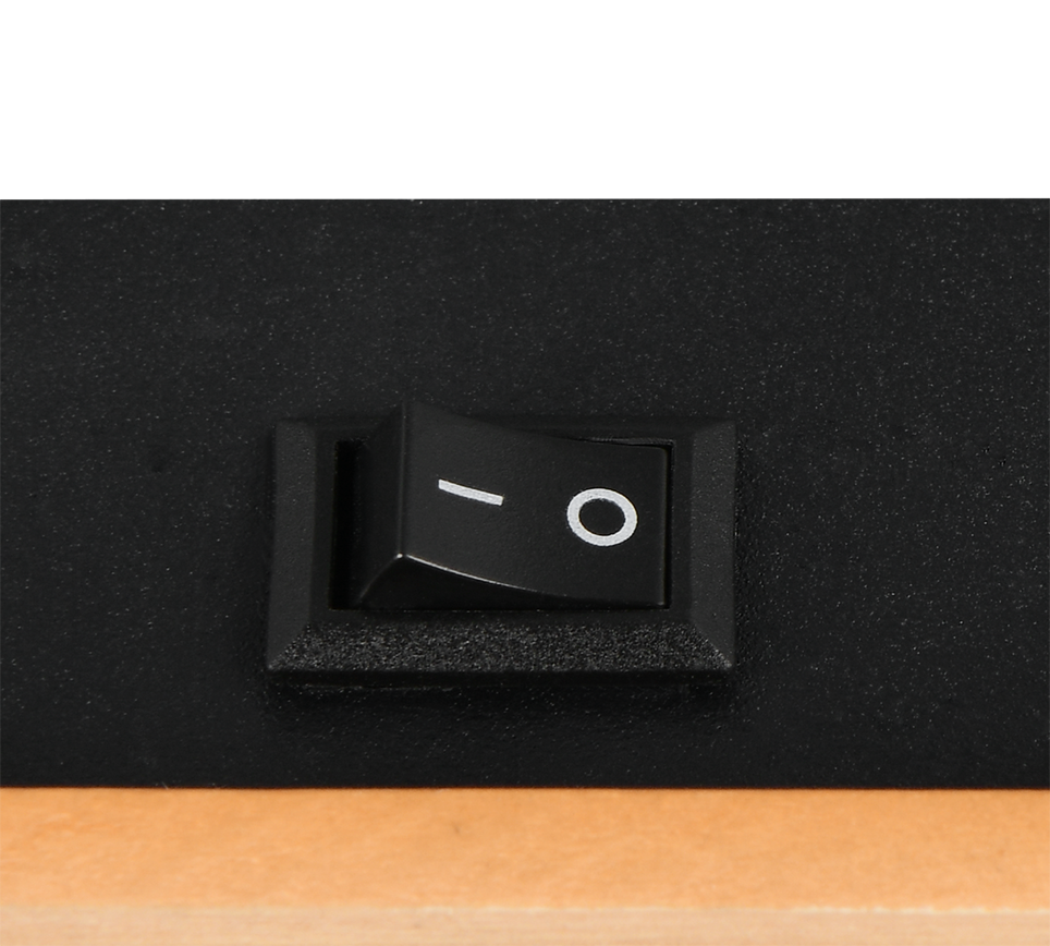 Pierre spot 1-pc matt black/wood — R81981732
