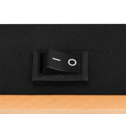 Pierre spot 1-pc matt black/wood — R81981732