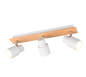 Pierre spot 3-pc matt white/wood — R81983031