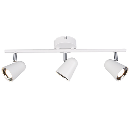 Toulouse LED spotlight 3-pc matt white — R82123131