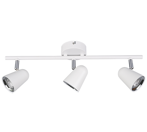 Toulouse LED spotlight 3-pc matt white — R82123131