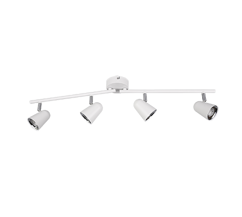 Toulouse LED spotlight 4-pc matt white — R82124131