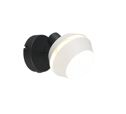 Isla spot 1-pc E14 warm grey/matt black — R86361076