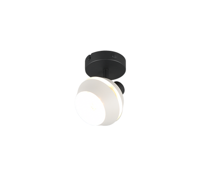 Isla spot 1-pc E14 warm grey/matt black — R86361076