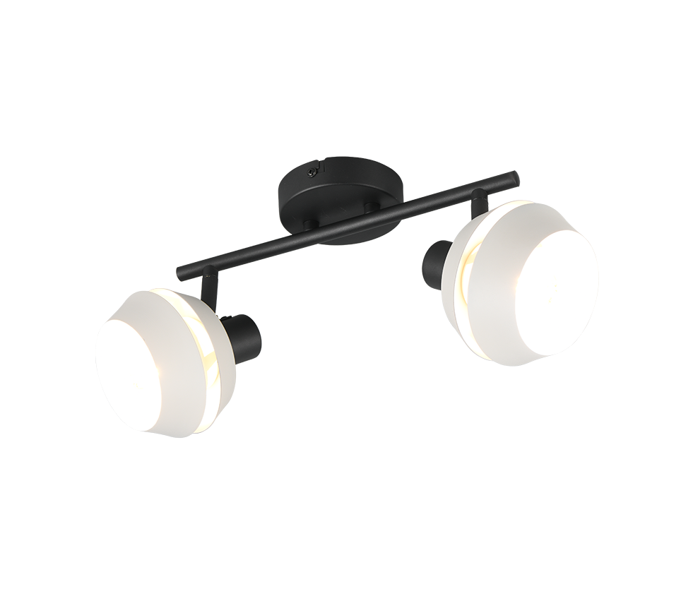 Isla spot 2-pc E14 warm grey/matt black — R86362076