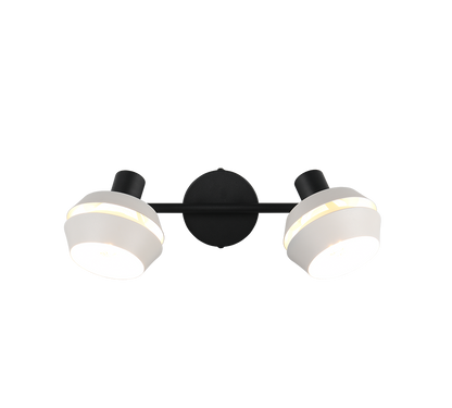 Isla spot 2-pc E14 warm grey/matt black — R86362076