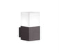 Hudson wall lamp 1-pc E14 anthracite