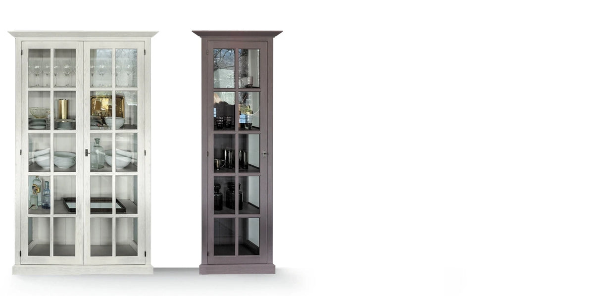 Devina Nais Display Cabinet English — manufacturer image, example finish and configuration